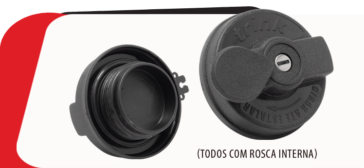 Tampa de combustível Trink TV-4080